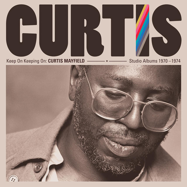 Curtis Mayfield KEEP ON KEEPING ON Cover