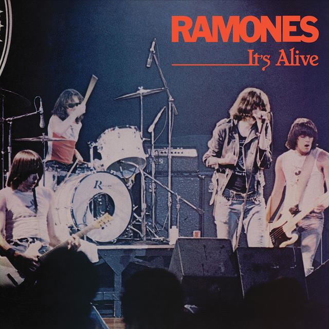 Ramones IT'S ALIVE Album Cover