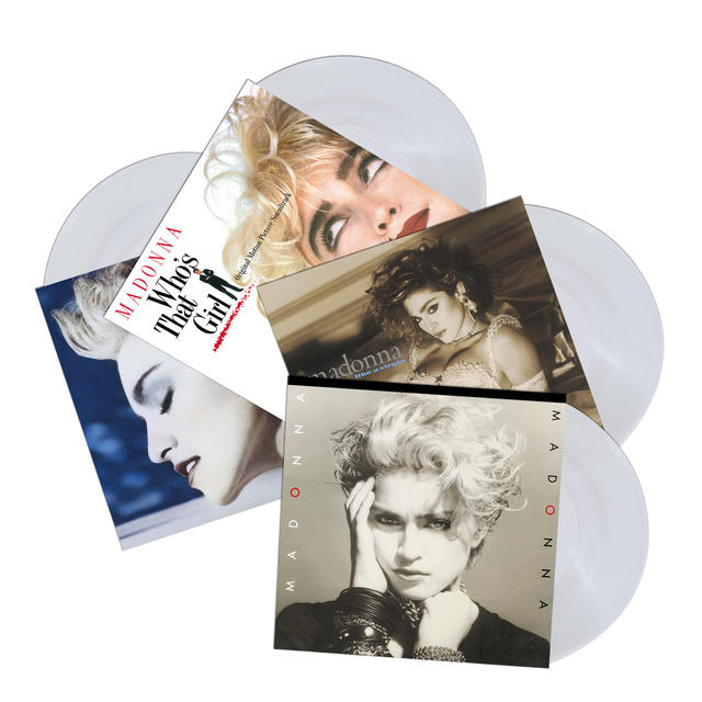 Madonna CLEAR VINYL Albums Set
