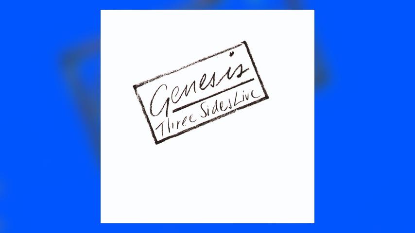Genesis THREE SIDES LIVE Album Cover